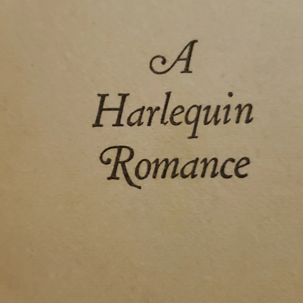 Vintage 1971 Harlequin Romance Book - Dear Professor